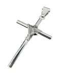 Sterling Silver Christ Cross 6.5 centimeters / 2.5 inches tall, an amazing and heavy piece of art - Silver 0925