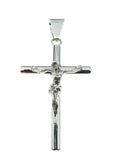 Sterling Silver Crucifix 6.5 centimeters / 2.5 inches tall, an amazing and heavy piece of art - Silver 0925