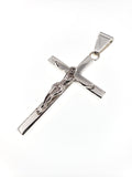 Sterling Silver Crucifix 6.5 centimeters / 2.5 inches tall, an amazing and heavy piece of art - Silver 0925