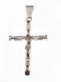 Sterling Silver Crucifix 6.5 centimeters / 2.5 inches tall, an amazing and heavy piece of art - Silver 0925