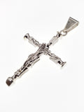 Sterling Silver Crucifix 6.5 centimeters / 2.5 inches tall, an amazing and heavy piece of art - Silver 0925