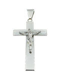 Sterling Silver Crucifix 7 centimeters / 2.8 inches tall, an amazing and heavy piece of art - Silver 0925
