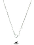 Extra thin Figaro Silver Chain 55 cm / 22 inches by 1.5 mm - Silver 0925