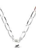 Rada Silver Chain 70 cm / 28 inches by 8mm - Silver 0925