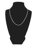 Figaro Silver Chain 45 cm / 18 inches by 2 mm - Silver 0925