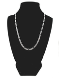Figaro Silver Chain 50 cm / 20 inches by 3.3 mm - Silver 0925