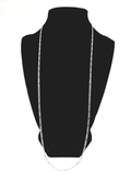 Figaro Silver Chain 65 cm / 26 inches by 2 mm - Silver 0925