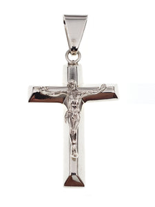 Sterling Silver Crucifix 6.5 centimeters / 2.5 inches tall, an amazing and heavy piece of art - Silver 0925
