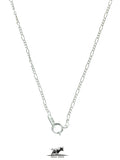 Extra thin Figaro Silver Chain 50 cm / 20 inches by 1.5 mm - Silver 0925