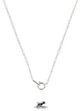 Extra thin Figaro Silver Chain 50 cm / 20 inches by 1 mm - Silver 0925