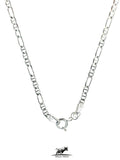 Marine link solid silver chain 50 cm / 20 inches by 2.5 mm - Silver 0925