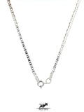 Mirror flat link silver chain 60 cm / 24 inches by 2 mm - Silver 0925