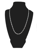 Figaro Silver Chain 50 cm / 20 inches by 2.2 mm - Silver 0925
