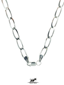 Rada Silver Chain 70 cm / 28 inches by 5.5 mm - Silver 0925