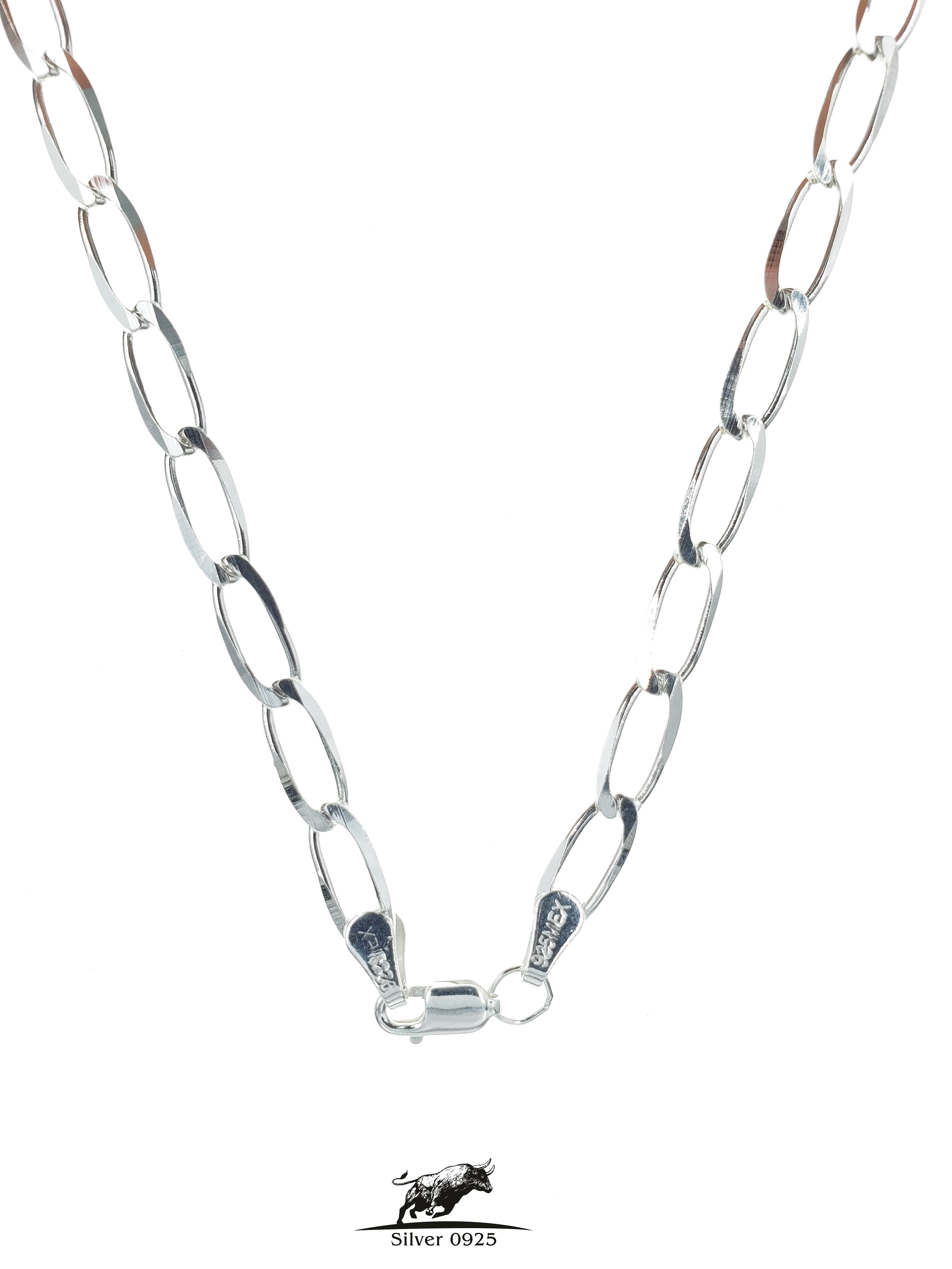 ★HARANG★ HR 395N_Silver Necklace ARCH_Mid_silver_necklace_Web.